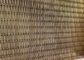 বাহ্যিক প্রাচীর সজ্জার জন্য সোনার রঙের আলংকারিক মেটাল মেশ শীট