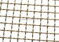 ক্রিমযুক্ত ব্রাস রেড কপার আলংকারিক বোনা তারের জাল অ্যাপারচার 1 মাইক্রন থেকে 5 সেমি