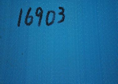 ই এম হাই স্ট্রেচ জাল ফ্যাব্রিক অ্যাসিড সাদা এবং নীল রঙের সাথে প্রতিরোধের
