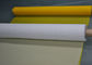 টেক্সটাইল প্রিন্টিং 120 টি - 34 এর জন্য সাদা / হলুদ 100% মনোফিলমেন্ট পলিয়েস্টার জাল