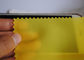 সাদা / হলুদ পলিয়েস্টার ফিল্টার জাল 7T - 165T এয়ার ফিল্টার এফডিএ শংসাপত্রের জন্য