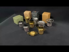 স্টেইনলেস স্টীল থেকে তৈরি চা সিলিন্ডার