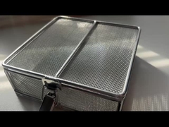 স্টেইনলেস স্টীল তারের জাল নির্বীজন ক্যাসেট