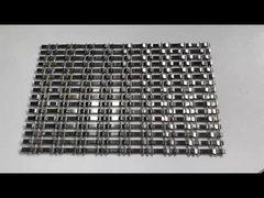 ওয়্যার পার্টিশন সজ্জা ওয়্যার জাল প্যানেল সজ্জা জন্য crimped ওয়্যার জাল