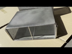 কাস্টমাইজড ডাবল স্তর স্টেইনলেস স্টীল তারের জাল বাস্কেট