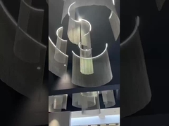 স্টেইনলেস স্টীল ঢালাই রিং আলংকারিক Mesn পর্দা