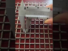 ধাতু স্টেইনলেস স্টীল আলংকারিক স্থাপত্য তারের জাল প্যানেল মুখোমুখি অভ্যন্তরীণ দেয়াল