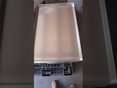 বেকিং শীতল খাদ্য শিল্পের জন্য কাস্টম আকারের স্টেইনলেস স্টীল প্যান ট্রে