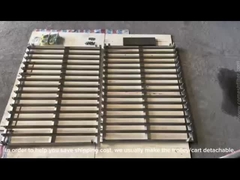 মাল্টিলেয়ার এসএস৩০৪ এসজিএস বেকারি ট্রে র্যাক ট্রলি