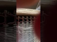 304 টানেল ফ্রিজার ওয়্যার জাল কনভেয়র বেল্ট তাপ প্রতিরোধী