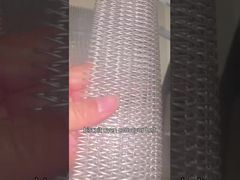 স্টেইনলেস স্টীল তারের জাল যৌগ ব্যালেন্সড ওয়েভ কনভেয়ার বেল্ট কর্ডওয়েভ কনভেয়ার বেল্ট