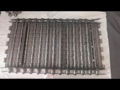 পেশাদার কার্বন ইস্পাত চেইন প্লেট লিঙ্ক চিপ কব্জাযুক্ত পরিবাহক বেল্ট