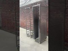 বেকার রেস্টুরেন্ট ৬ ১২ ১৫ ৩২ স্তর স্টেইনলেস স্টিল বেকারি ট্রলি কার্ট শীট প্যান র‍্যাক