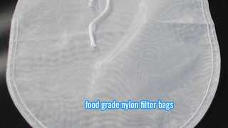 ফুড গ্রেড 5 10 20 25 40 70 90 150 400 500 মাইক্রোন 60 জাল কাপড় ফ্যাব্রিক নাইলন ফিল্টার ব্যাগ তেল চে জন্য