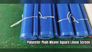 কাগজ তৈরির জন্য প্লেইন বোনা পলিয়েস্টার মেশ কনভেয়ার বেল্ট