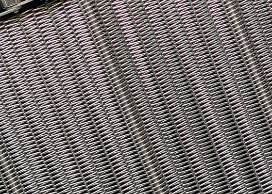 খাদ্য গ্রেড স্টেইনলেস স্টীল Gratex বেল্ট Wire Mesh Conveyor বেল্ট খাদ্য শিল্পের জন্য
