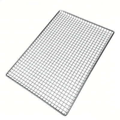 ফুড গ্রেড মেটাল বোনা ফাইন 80x100 40*60cm ss304 316 ওভেন বেকারি শুকানোর জন্য বেকিং কেক কুলিং ডিহাইরেটরের জন্য স্টেইনলেস স্টিল ওয়্যার মেশ ট্রে