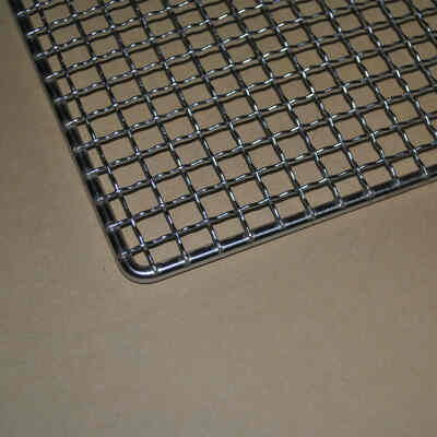 Custom Size OEM Stainless Steel Wire Mesh Tray Electropolished Polished Finish 600x400mm