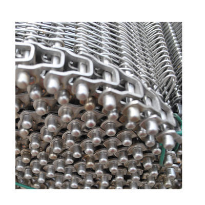 100mm-3000mm প্রস্থ ফ্ল্যাট ওয়্যার জাল কনভেয়র বেল্ট লক প্রান্ত 1m-100m দৈর্ঘ্য